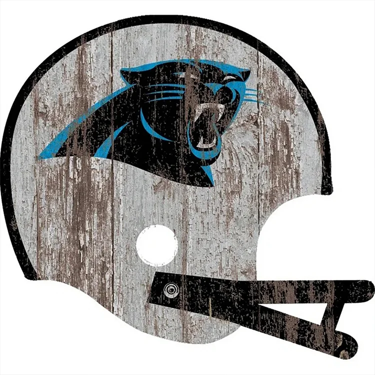 Carolina Panthers Football Team - Full Round - Diamond Painting (30*30cm)