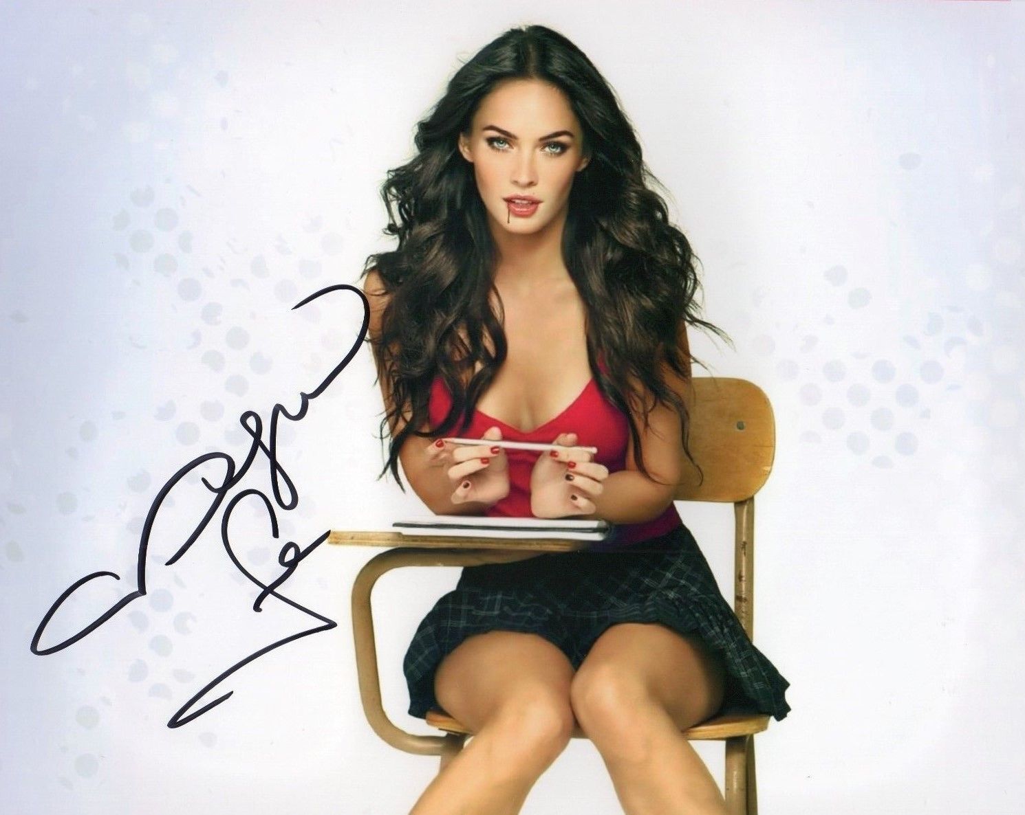 MEGAN FOX AUTOGRAPHED SIGNED A4 PP POSTER Photo Poster painting PRINT 57