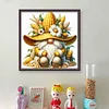 (Multi-Style) Vegetable Fruit Gnome-11CT Stamped Cross Stitch 45*45cm/17.72*17.72in