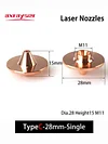 Axrayser Laser Nozzles for Raytools Precitec WSX HSG Bodor HANS Bystronic Head