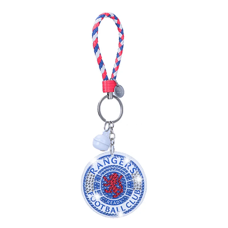Glasgow Rangers - Keychain - DIY Diamond Crafts