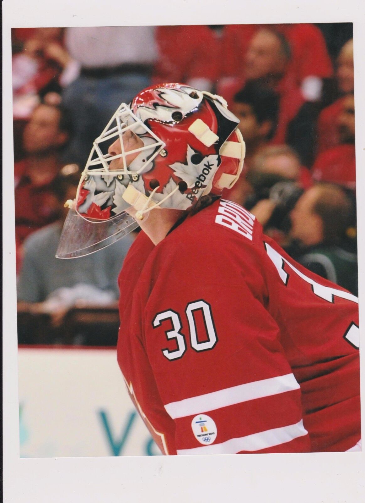 Martin Brodeur Team Canada Olympics 8 x 10