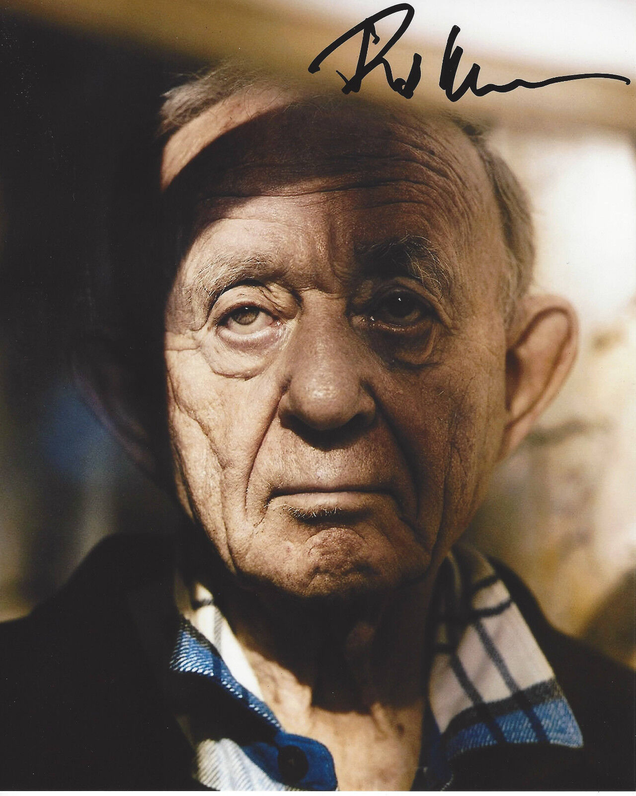 DIRECTOR FREDERICK WISEMAN SIGNED AUTHENTIC 8X10 Photo Poster painting COA PROOF TITICUT FOLLIES