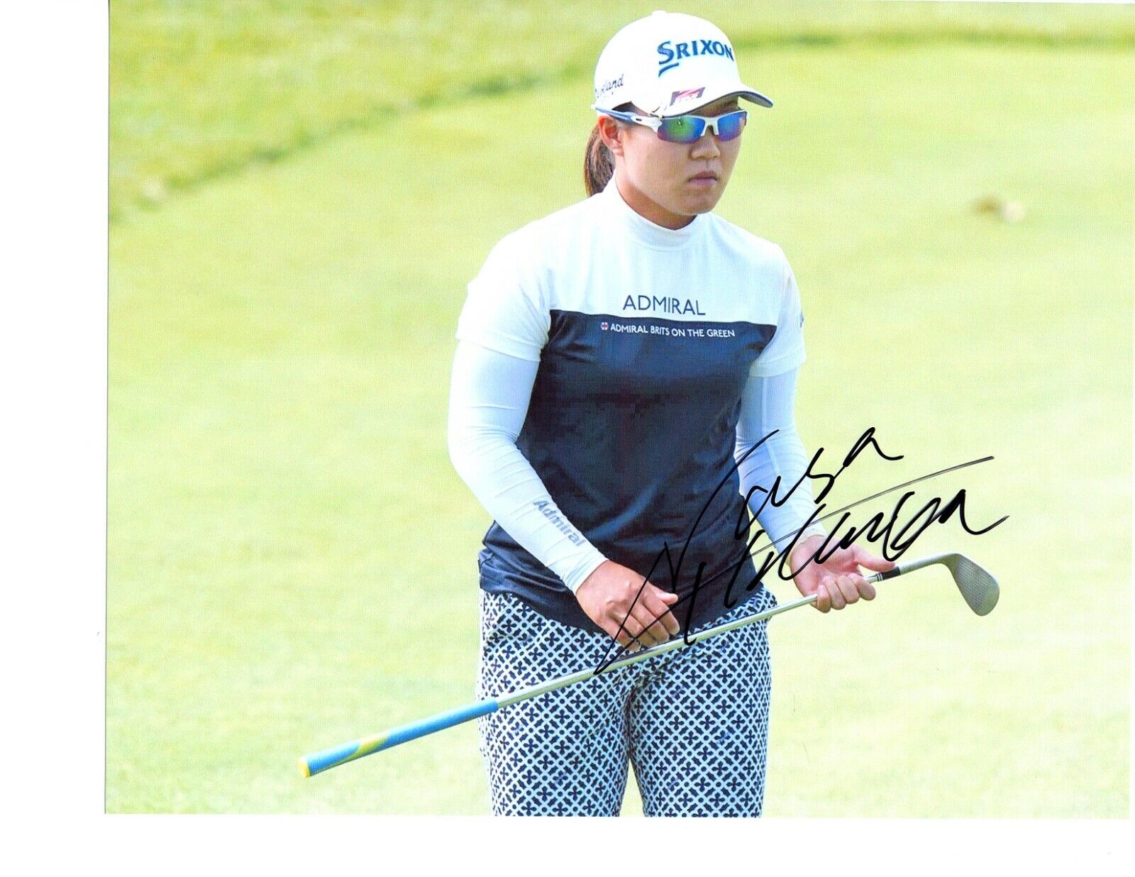 Nasa Hataoka LPGA superstar hand signed autographed 8x10 golf Photo Poster painting coa Japan c