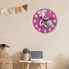 Diamond Painting Flamingo Wooden Wall Clock Home Decor