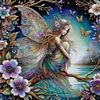 Fairy-18CT Stamped Cross Stitch 30*30cm/11.81*11.81in