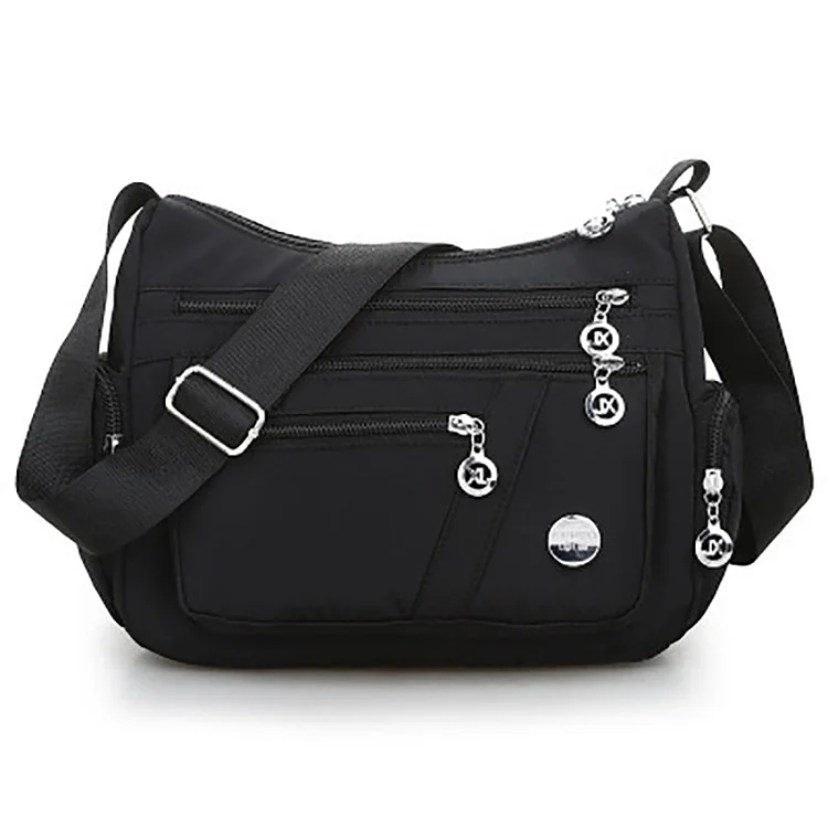 Women Shoulder Messenger Bag Nylon Oxford Lightweight Waterproof Zipper Handbags Package Large Capacity Travel Crossbody Bag | 168DEAL