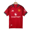 B.FERNANDES #8 Manchester United Home Authentic Soccer Jersey 2025/26