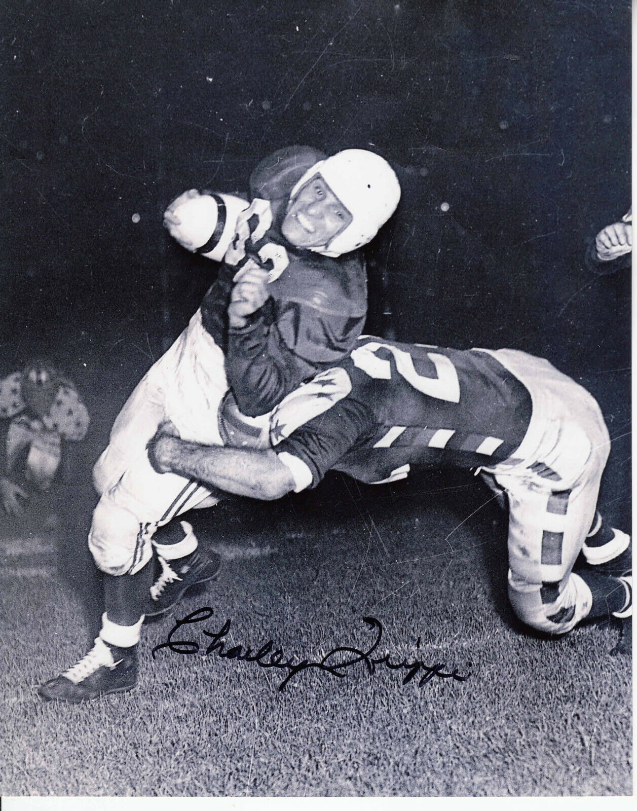 Charlie Trippi #2 Photo Poster painting 8x10 Signed w/ COA Chicago Cardinals 033119