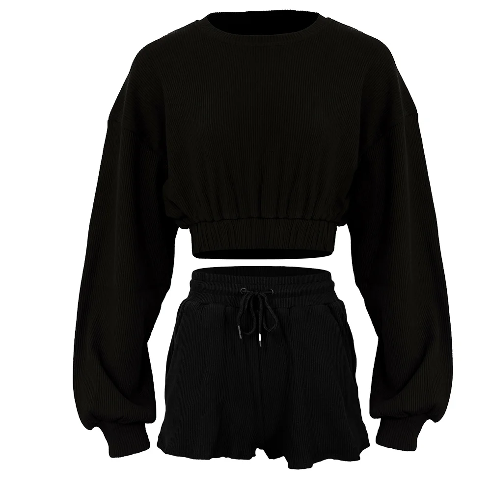 Hergymclothing long sleeve workout set