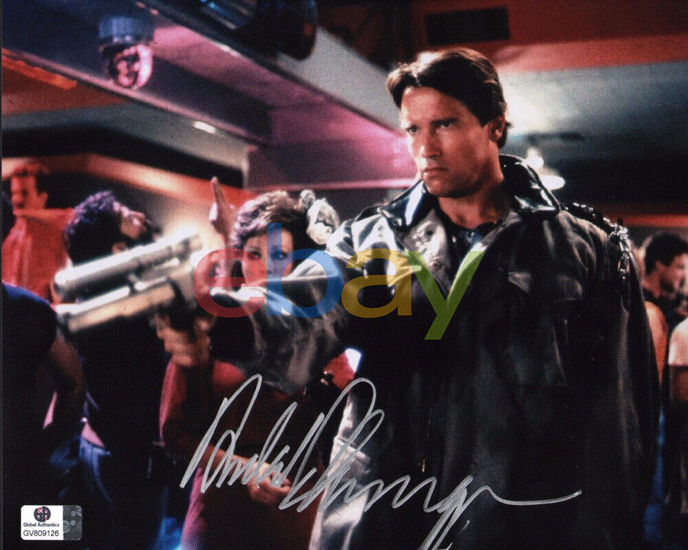 Arnold Schwarzenegger The Terminator Autographed 8x10 Signed Photo Poster painting reprint