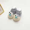Korean autumn boys and girls baby contrast color soft bottom non-slip not easy to fall off baby toddler shoes socks shoes