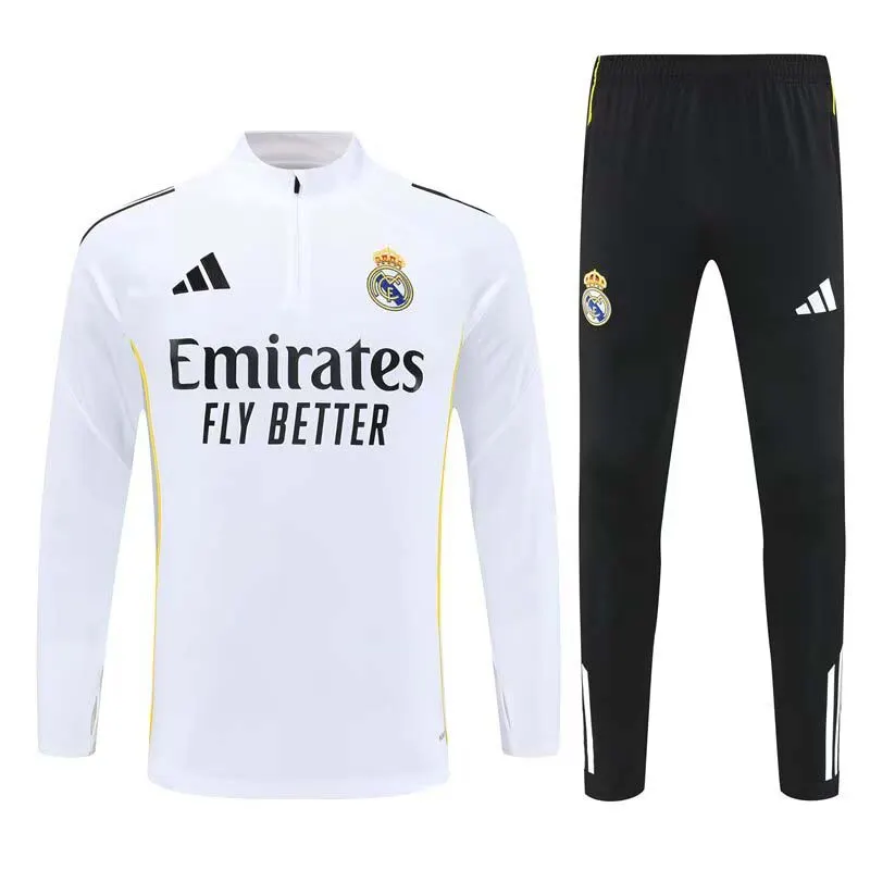 2025-2026 Real Madrid Training Suit Football Shirt 1:1 Thai Quality- Maxi Kit