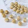 Netural Brown Khaki Colors Ceramic Beads DIY Jewelry Accessories