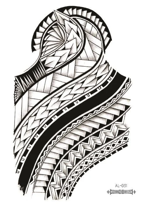 38 Kinds Adult Chest Back Tattoo Rose Flowers Mandala Totem Waterproof Temporary Body Art Sticker Disposable tatouage temporaire