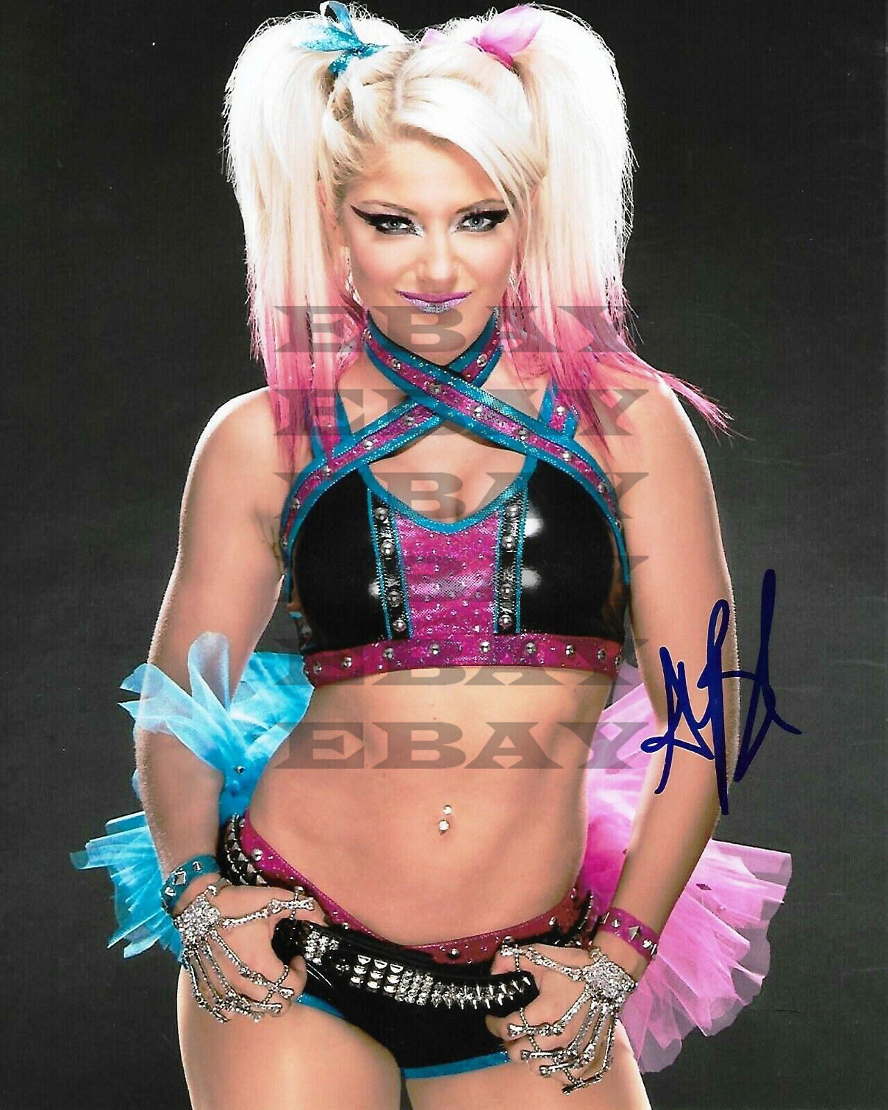 ALEXA BLISS WWE DIVA CHAMPION Signed Autographed 8x10 Photo Poster painting Reprint