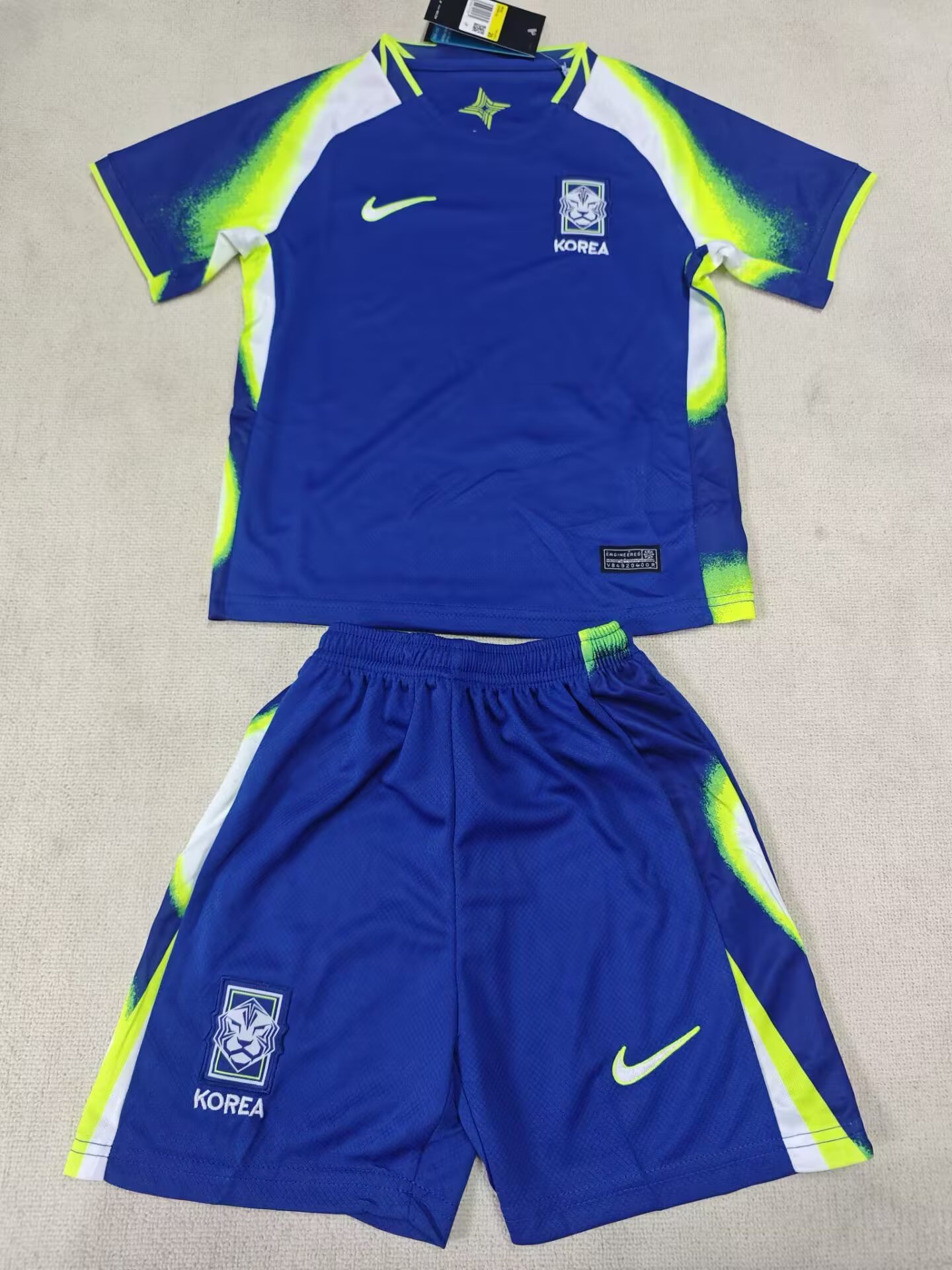 2025 Kids Size Korea Away football jersey 