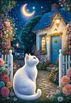 Luxury AB Velvet Diamond Painting Kit - Cat