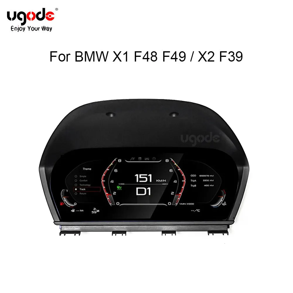 11 Zoll LCD f&uuml;r BMW X1 F48 Cluster Dashboard Instrument Vollbild Tachometer