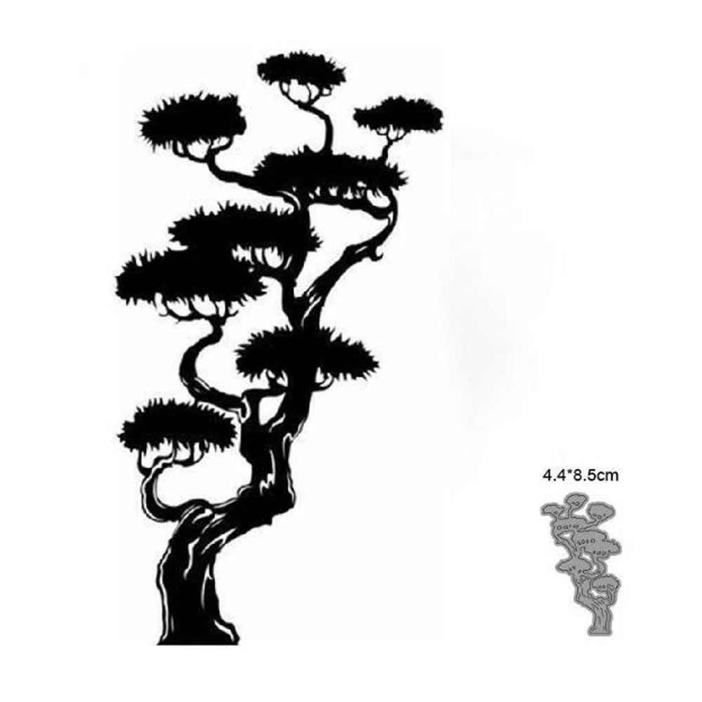 Nigikala tree Metal Cutting Dies DIY Scrapbooking Decor Card Making Embossing Craft Album Paper Stencil