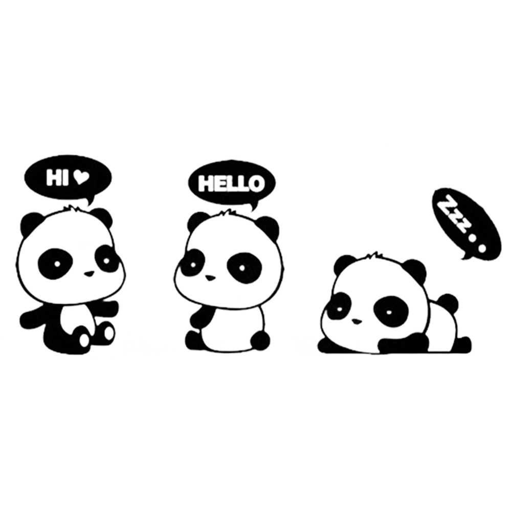 

Panda Light Switch Sticker Kids Baby Nursery Room Diy Wall Art Decoration, 501 Original