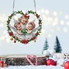 DIY Christmas Angel Diamond Painting Acrylic Hanging Pendant