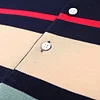 Top Grade New Summer Brand Striped Embroidery Mens Designer Polo Shirts