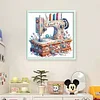 Sewing Machine - 14CT Stamped Cross Stitch - 40*40cm