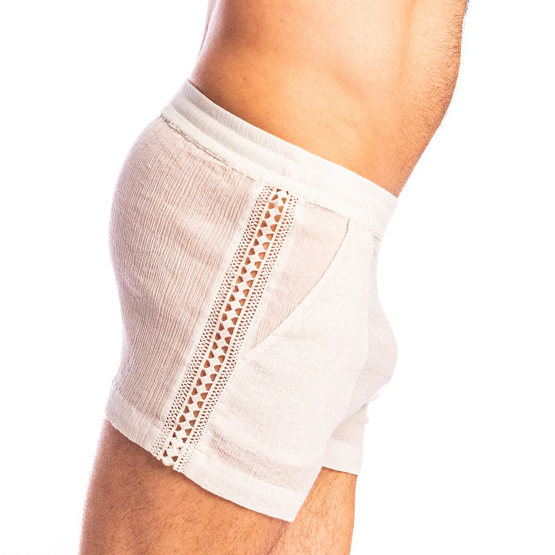  Men's Comfortable and Stylish Underwear with Lace Detailing for Everyday Wear-INSPIREUSE