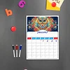 Special Shaped Owl 5D DIY Diamond Painting Monthly Planner Decor Kit