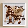 Coffee Gnome - 11CT Stamped Cross Stitch - 40*40cm
