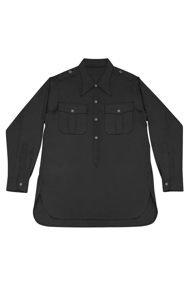   Wehrmacht/Elite Panzer Black Long Sleeve Pullover Shirt German-Uniform