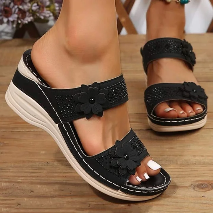 Orthopedic hot sale platform sandals