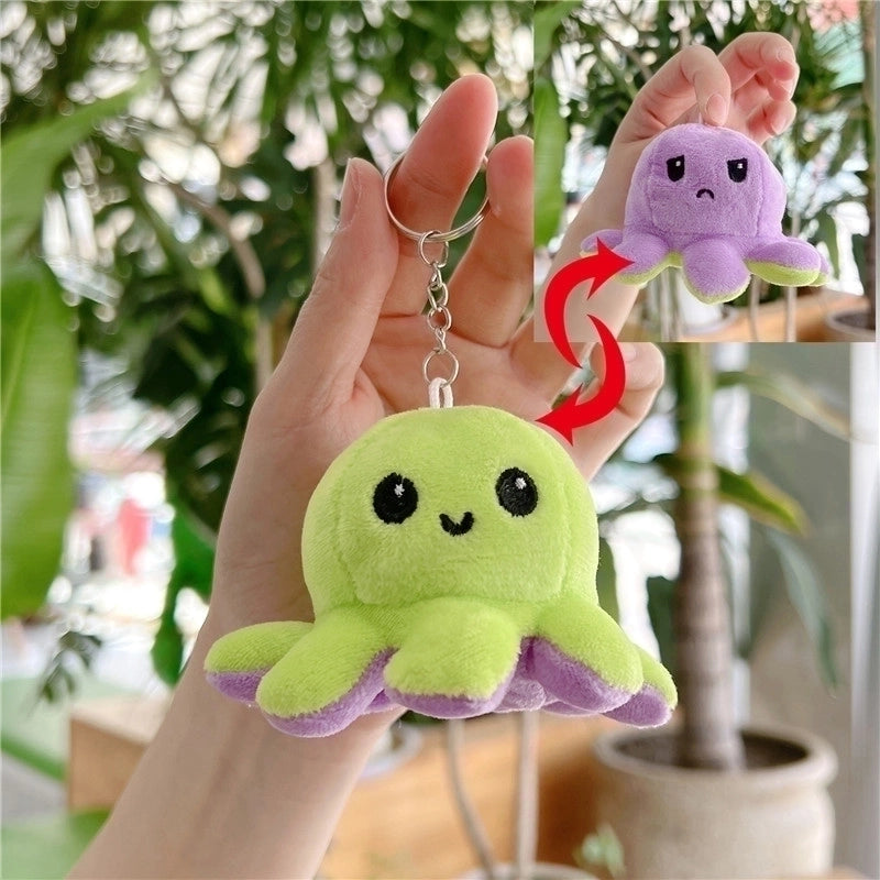 Cute Octopus Pp Cotton Women’s Bag Pendant Keychain