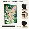 Kit de peinture en perles maison encadr&eacute; pour adultes d&eacute;butants avec cadre de 30x40cm