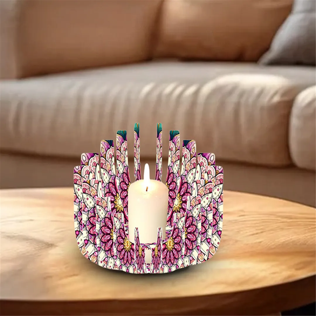 DIY Diamond Art Painting Kits of Candle Holder for Aromatherapy & Home Decor