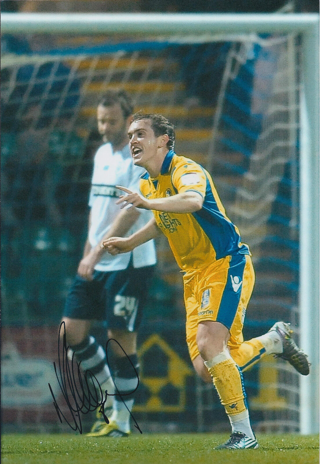 Neil KILKENNY SIGNED COA Autograph 12x8 Photo Poster painting AFTAL Leeds United Elland Road