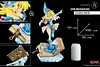 1/6 Scale Licensed Dark Magician Girl - Duel Monsters/ Yu-Gi-Oh! Resin Statue - Kitsune Statue