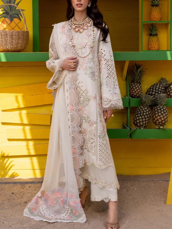 Hand-embroidered Elegant Vacation Women's Suits