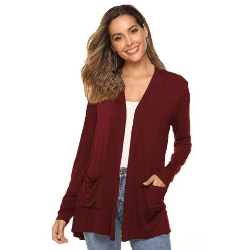 🔥 Last Day Promotion 49% OFF💕Women&rsquo;s Casual Lightweight Open Front Long Sleeve Cardigans