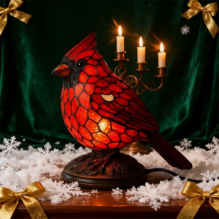 ✨Cardinal Bird Desk Lamp  - Christmas Home Decor Art Gifts