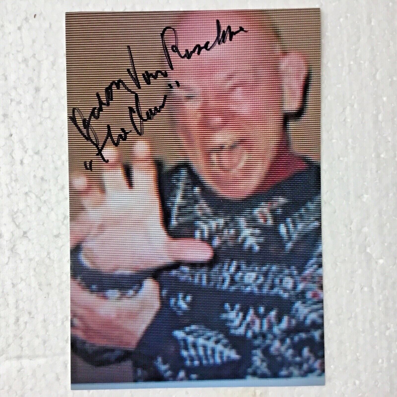 (2) BARON VON RASCHKE “THE CLAW” PERSONALLY AUTOGRAPHED COLOR Photo Poster paintingS PC440A