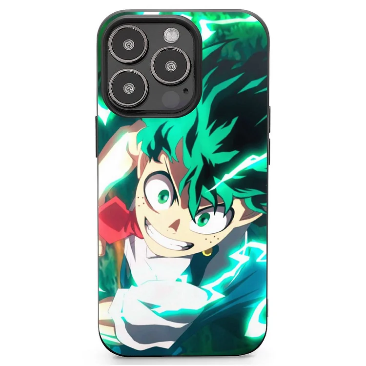 Izuku Midoriya Anime My Hero Academia Phone Case(23) Mobile Phone Shell IPhone 13 and iPhone14 Pro Max and IPhone 15 Plus Case - Heather Prints Shirts