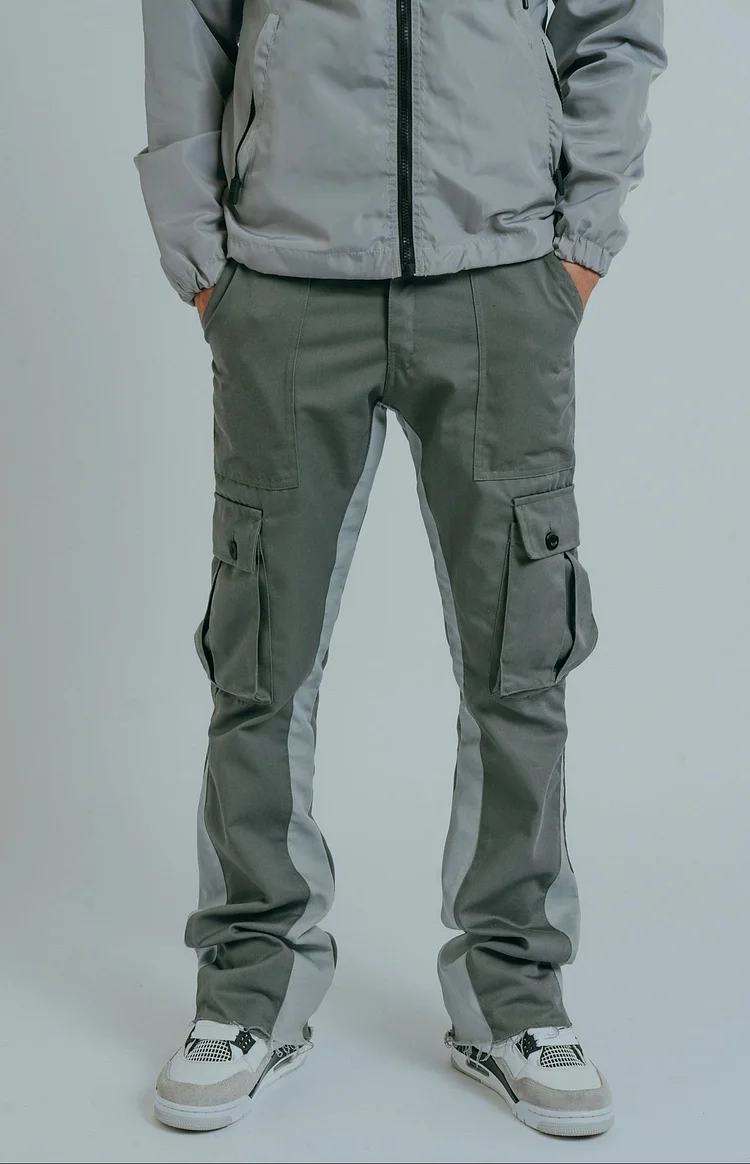 CARGO FLARE TROUSERS (Buy 2 Free Shipping)