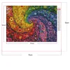 (US Local)Rainbow Flowers - Full Square Diamond Painting