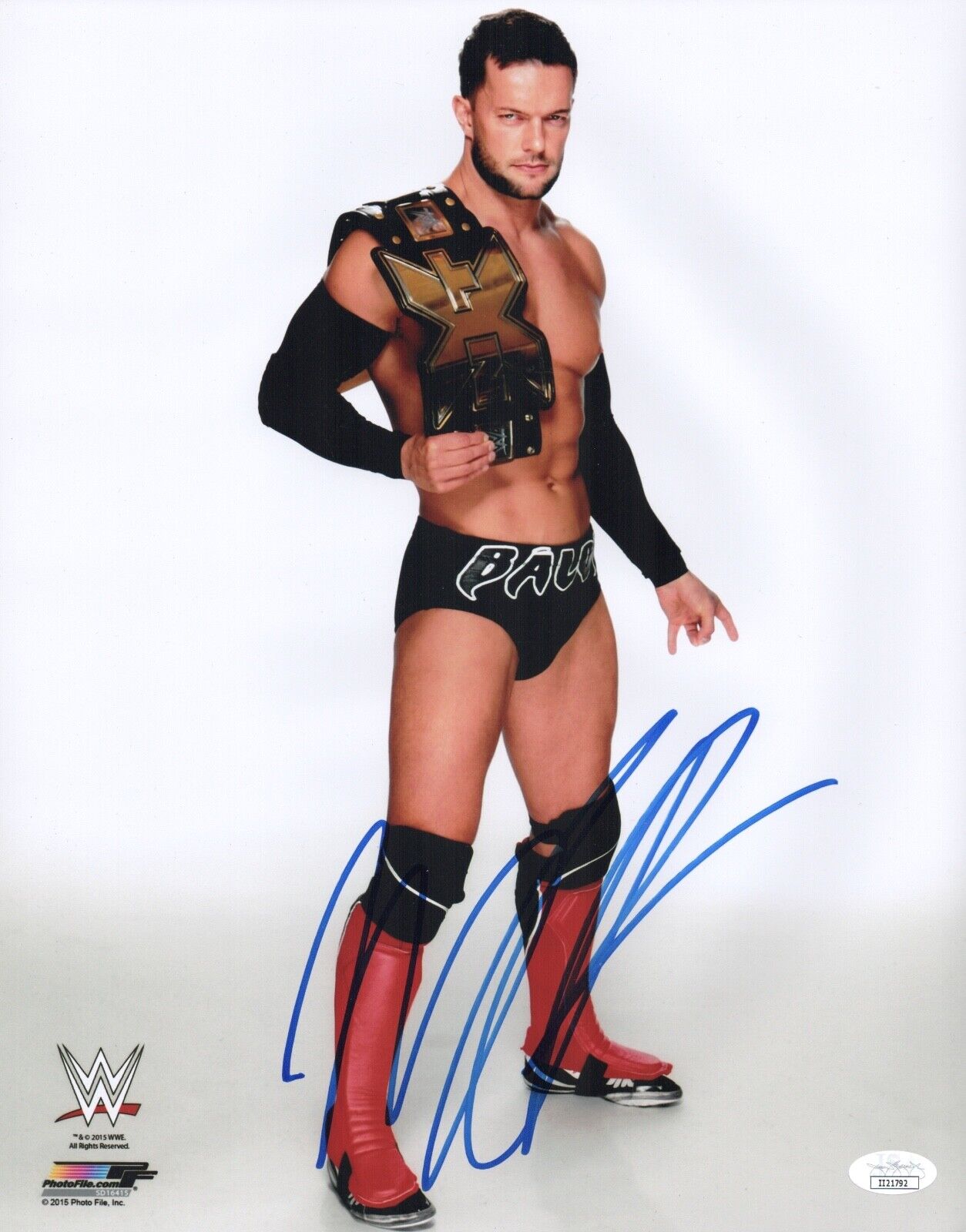 FINN BALOR Signed WWE 11x14 Photo Poster painting Wrestler WWF Champion Autograph JSA COA Cert