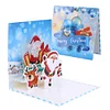 (US Only)6PCS DIY Diamond Art Greeting Cards Xmas Designs for Festivals and Celebrations
