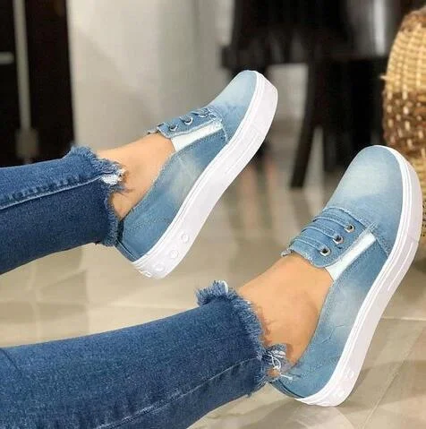 2021 Fashion Women's Canvas Shoes Lightweight Women's Sneakers Women Casual Sneakers Ladies Flat Shoe for Women Footwear