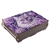 (US Local)Diamond Painting Storage Box DIY 5D Diamond Painting Jewelry Box for Women (Cat)