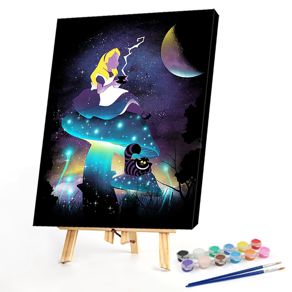 

40*50CM - Paint By Numbers - Alice in Wonderland, 501 Original